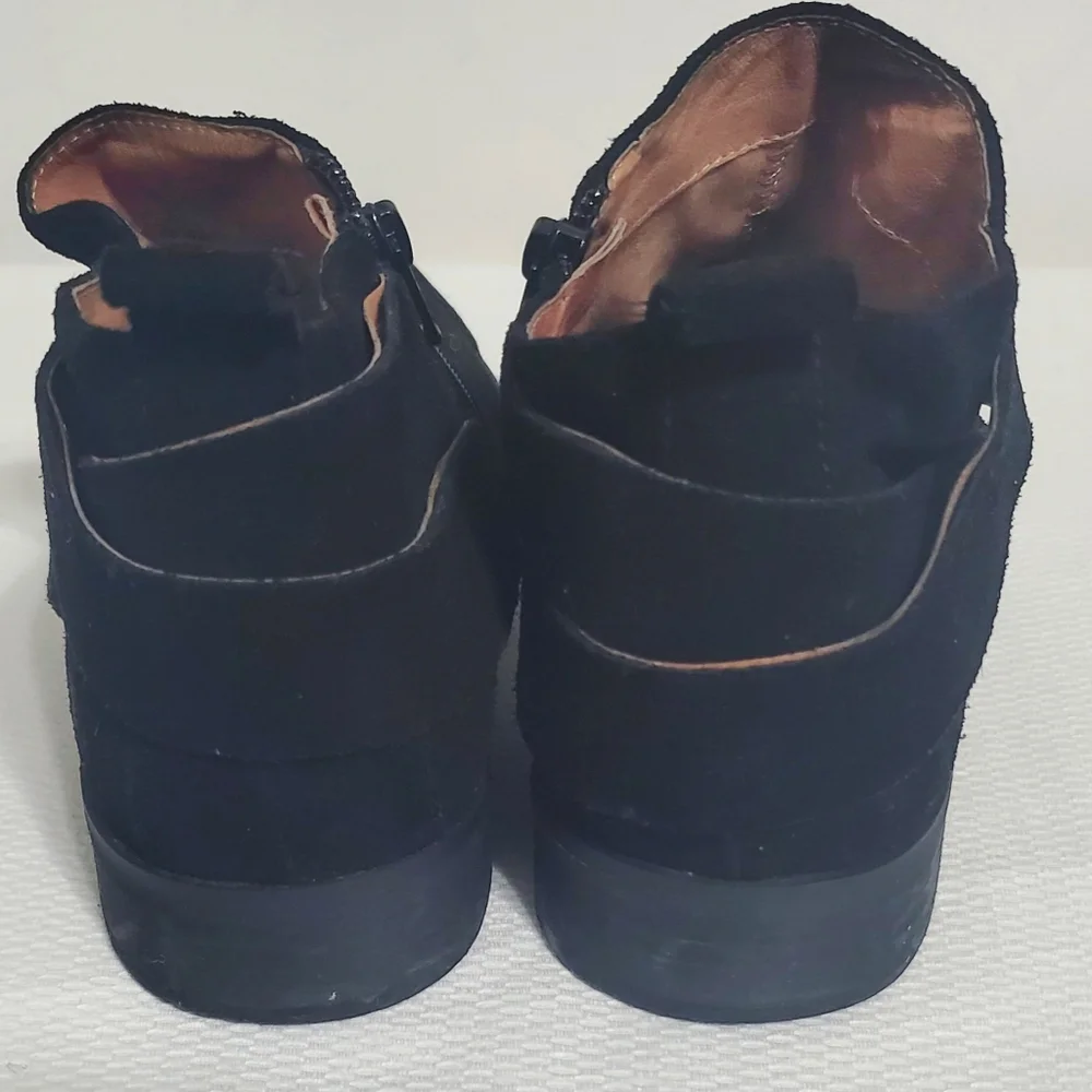 Corso Como Black Suede Ankle Boots 7.5